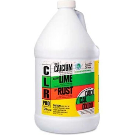 Jelmar, CLR Calcium, Lime And Rust Remover, Gallon Bottle, 4 Bottles/Case - JELCL4PRO CL-4PRO